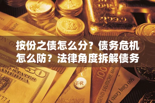 济南按份之债怎么分？债务危机怎么防？法律角度拆解债务分配与风险自保指南