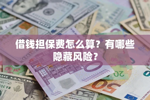 济南借钱担保费怎么算？有哪些隐藏风险？