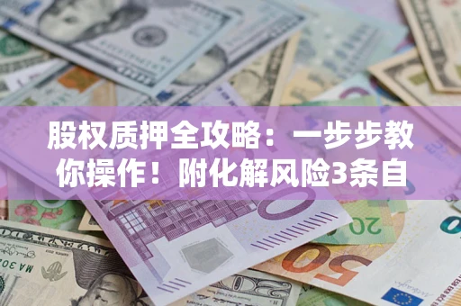 济南股权质押全攻略：一步步教你操作！附化解风险3条自救法则