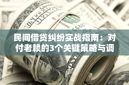 济南民间借贷纠纷实战指南：对付老赖的3个关键策略与调解盲区解析