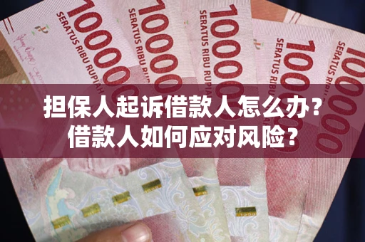 济南担保人起诉借款人怎么办？借款人如何应对风险？