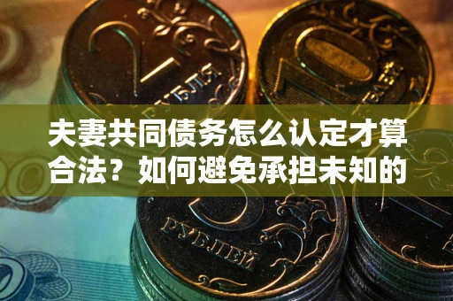 济南夫妻共同债务怎么认定才算合法？如何避免承担未知的债务风险？